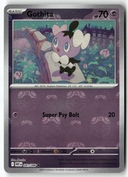 Gothita (Master Ball Pattern) 041/086 - White Flare