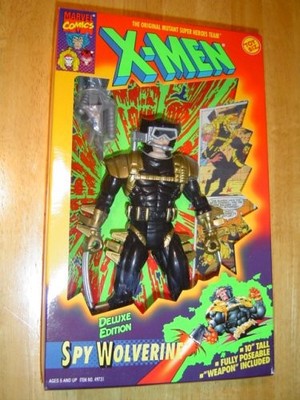 ToyBiz X-men Spy Wolverine 10 Inch Deluxe Edition Marvel