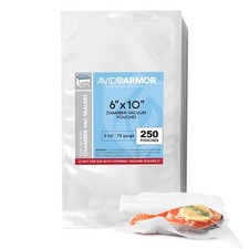 Chamber Vacuum Sealer Bags Heavy Duty, BPA-Free, Pre-Cut Chamber Vacuum Bags f