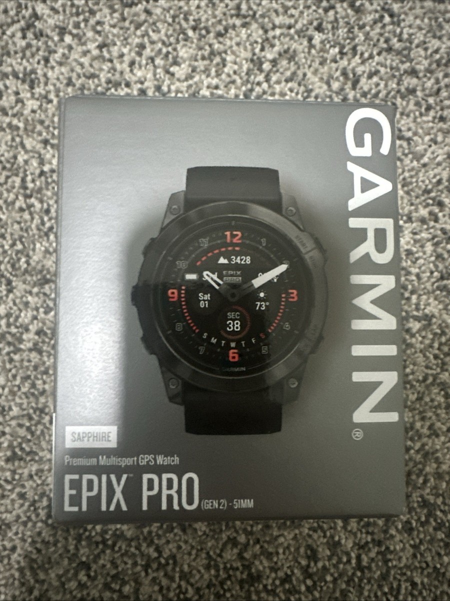 Garmin epix Pro (Gen 2) Sapphire Edition GPS Watch - Carbon