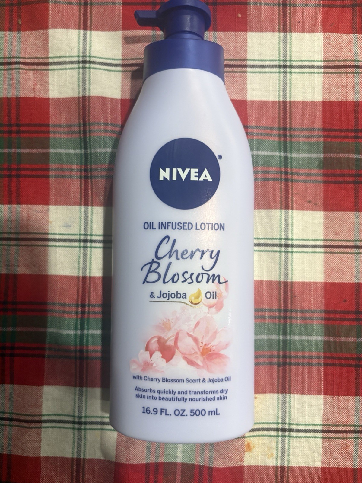 Nivea Cherry Blossom & Jojoba Oil Body Cream 13.5oz (400ml)