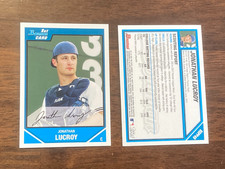 JONATHAN LUCROY - 2007 BOWMAN - MILWAUKEE BREWERS - ROOKIE CARD #BDPP49. rookie card picture
