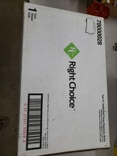 Sealed New Right Choice 78000028 Twin 9 Jumbo Roll Tissue Dispenser Black
