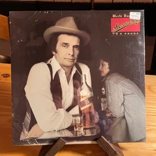 Merle Haggard - Serving 190 Proof LP MCA-3089 1979 SEALED new NOS saw cut