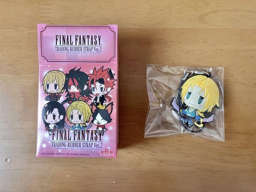 Final Fantasy FF9 Zidane Tribal Rubber Strap Keychain Used with Box ...