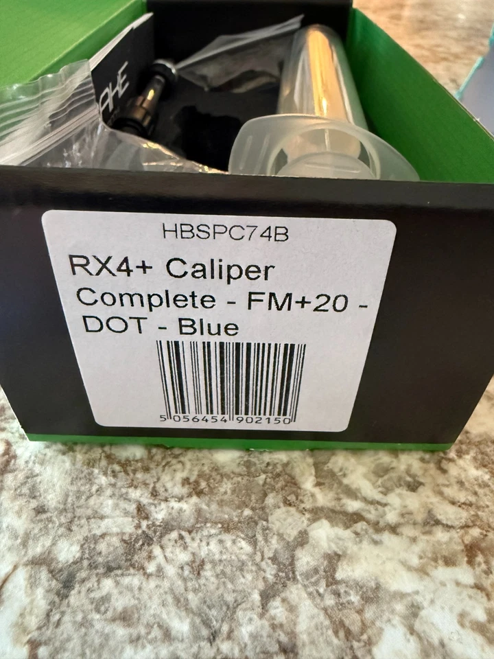 Hope Disc Brake Caliper RX4+ Rear FM+20 DOT Blue - Image 3 of 3