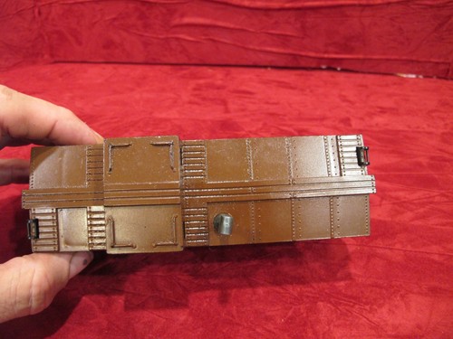 Postwar Lionel O Gauge # 6457 Caboose w/black stack~ tested works - Picture 11 of 15