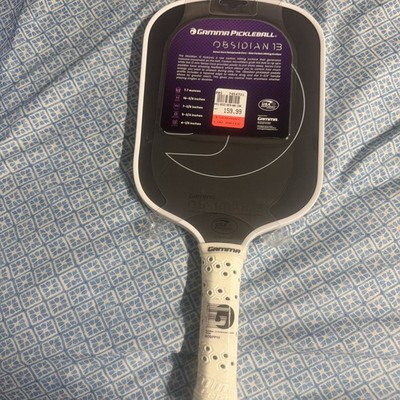 Gamma RCF OBSIDIAN  10 Pickleball Paddle -USA PICKLEBALL APPROVED-7.9oz