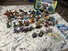 Skylanders Activision Action Figures Lot of 36 With Games