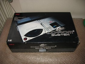 BOXED NEC PC ENGINE CD ROM 2 SYSTEM + INTERFACE UNIT CONSOLE JAP IMPORT
