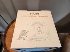 Smart Bird Feeder With Camera Solar Powered With AI Identify Species Night Visio