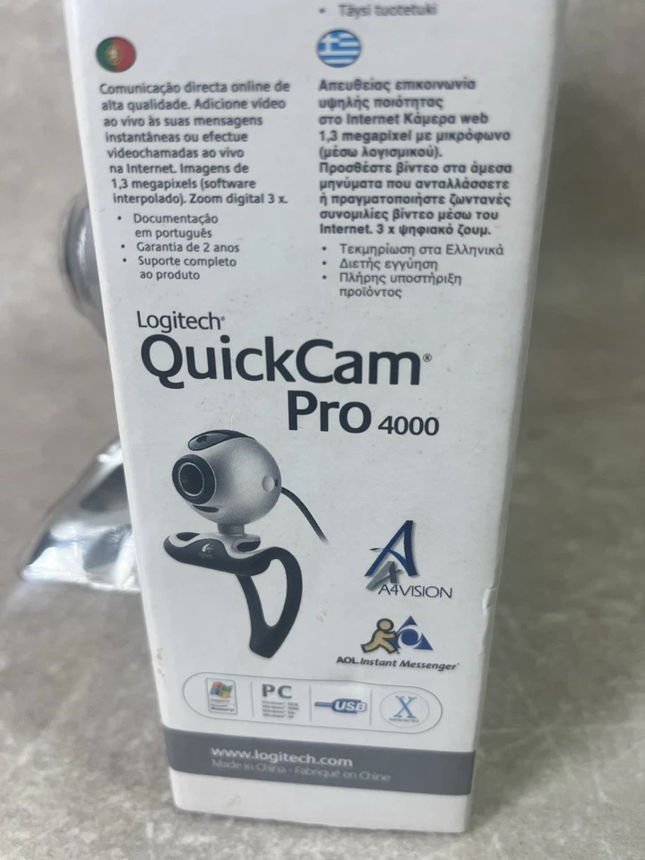 LOGITECH QUICKCAM PRO 4000 WEB CAM - Image 4 of 4