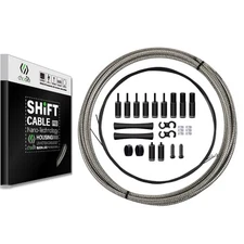 18PCS Bike Shifter Cable Set for Shimano/SRAM, Bicycle Gear Replacement Kit