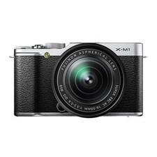 [1 year] FUJIFILM X-M1 Lens Kit Silver