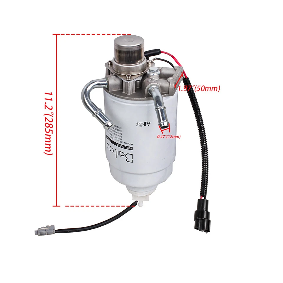 Fuel Filter Housing Repair Sets For Chevrolet Duramax 6.6L 12642623 Accessories - Image 4 of 4