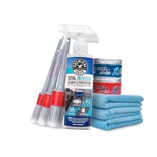Car Cleaning Kit Interior 8-Piece - Total Interior Cleaner, Sticky Icky Green