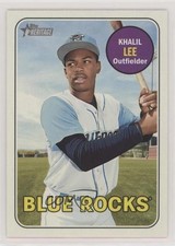 2018 Topps Heritage Minor League Edition Khalil Lee #122 0c6