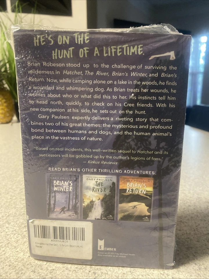 New Hatchet Brian’s Saga by Gary Paulsen Complete Series 1-5 Books Paperback - Image 3 of 3