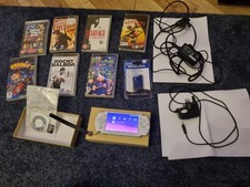 Sony PSP 3003  Pearl White Slim and Lite with Game Bundle. pls read discription