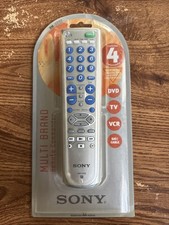 NEW SEALED Sony Multi Band Remote Commander RM-V202 New DVD TV VCR SAT CABLE