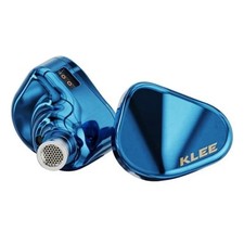 iBasso Jr. Klee - Stainless Steel IEMs with OFC SPC Cable - 3.5 & 4.4mm - Blue