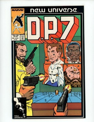 DP7 #8 1987 Marvel Comics VF- Comic Book Direct Edition