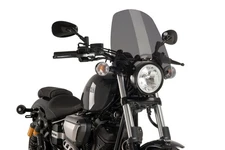PUIG - 9438F - New Generation Touring Windshield, Dark Smoke
