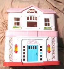 Members Mark Country Cottage Dollhouse with Figures and Furniture Complete