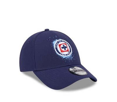 New Era Navy 9Forty Snapback Spray Paint C.F. Cruz Azul OSFM - NWT