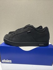 Etnies Kingpin Black Dirty Wash Shoes Size 13 Men