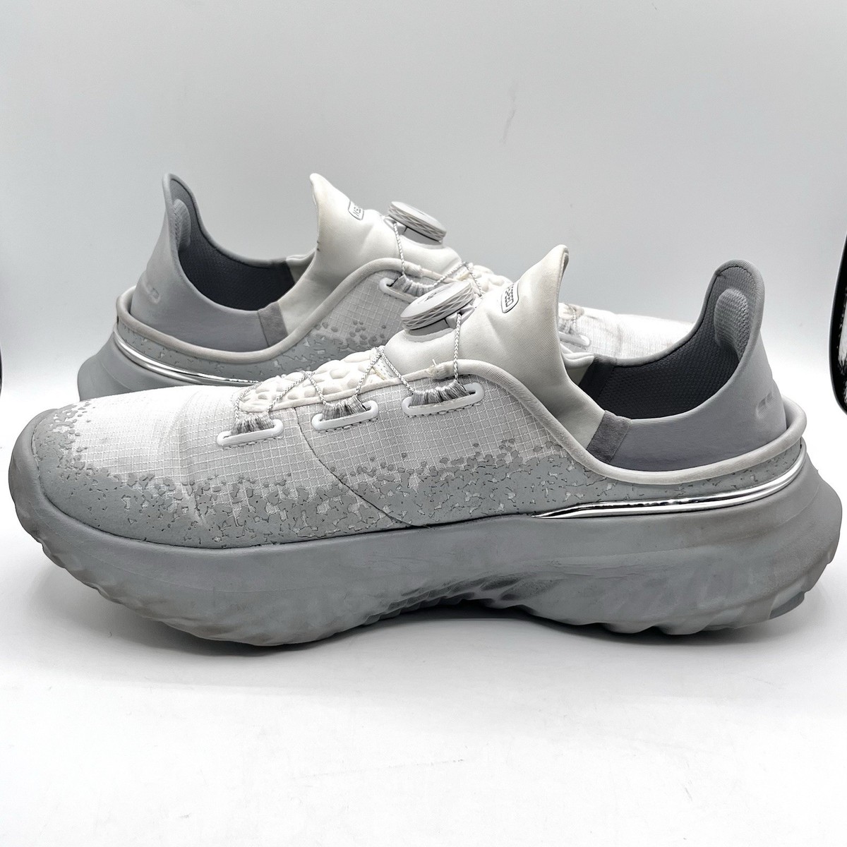 Under Armour SlipSpeed BOA White Gray Men display picture 2