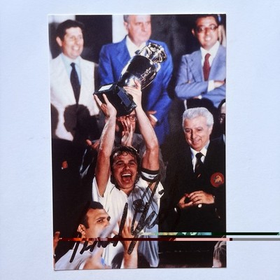 Bernard Dietz Original Signiert Autogramm Foto 10x15 cm MSV Duisburg DFB