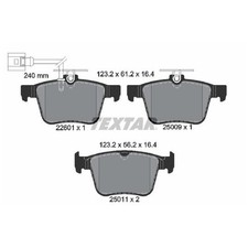 Satz Bremsbeläge Bremsklötze hinten für Seat Ateca KH7 | 24075851