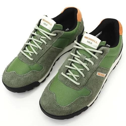 Merrell Solo Luxe 2 Sneakers Uomo 9US 8UK Pelle Cachi Come Nuove Con Scatola