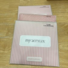Lot of 3 Close To My Heart My Acrylic Stamp Sets Sentimental Words