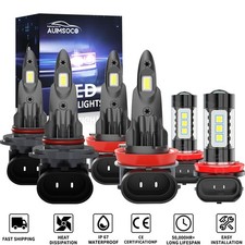 Kit combinado de faros LED altos bajos + faros antiniebla para Ford EcoSport 2018-2020