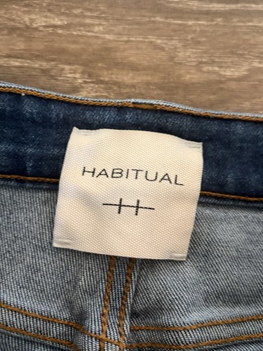 Habitual Dark Blue Wide-Leg Jeans Size 10/30