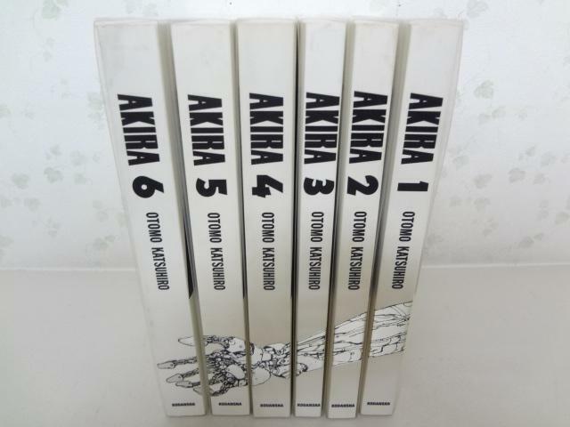 英語版初版First Edition AKIRA全6巻セット English AKIRA First Edition Full Color Comic Vol.1-6 Complete Set