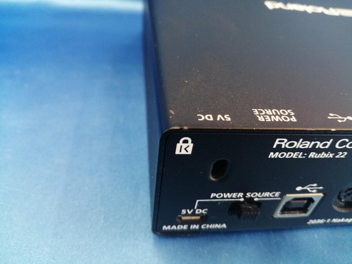 Roland Rubix 22 USB Audio Interface Used Tested Free Shipping from Japan - Picture 6 of 6