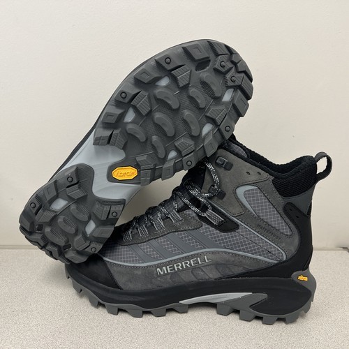 Merrell ""MOAB SPEED 2 THERMO MID WATERPROOF"" Herren Größe 9 Wanderschuhe Camping