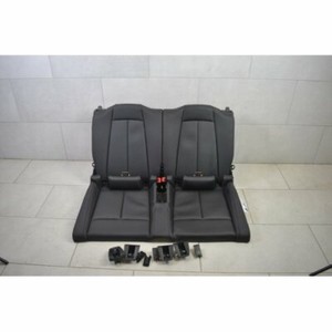 Original Audi TT 8S Sitzausstattung hinten Rücksitzbank Leder Feinnappa schwarz