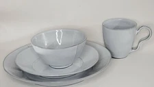 Portugal GRESTEL Fine Stoneware 4 pc place setting GRES VERITABLE Hand Painted 