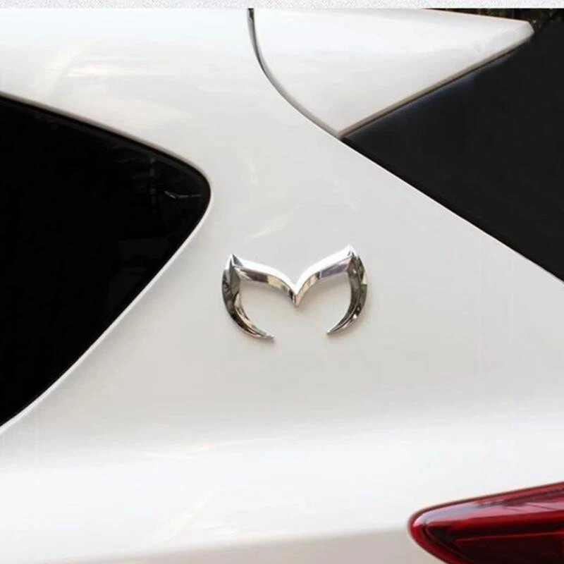Calcomanía metálica con logotipo emblema Evil M para Mazda3 6 Mazdaspeed CX 3 5 MX-5 Miata Foto 4 de 4