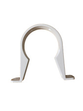 Rainwater Downpipe Down Pipe Bracket Drainpipe Clip Guttering Saddle Half Round