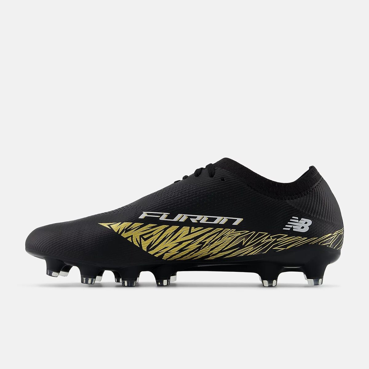 New Balance FURON ELITE HG V8 SF1HBG8 Black Gold Metallic New Balance FURON ELITE HG V8 SF1HBG8 Black Gold Metallic
