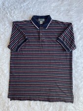 Vintage Arnold Palmer Large Golf Polo Shirt Men's Short Sleeve Striped