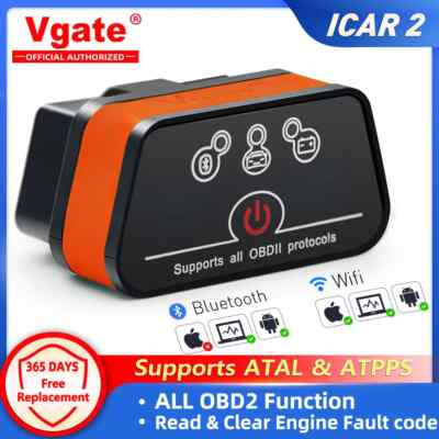 Bluetooth WiFi ELM327 V2.1 Code Reader OBD2 Scanner ELM 327 Diagnostic Tool