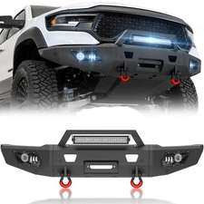 For 2021-2024 Dodge Ram 1500 TRX  Front Bumper With Winch Plate & Sensor Holes