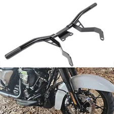 US Front Engine Guard Crash Bars For Harley Touring Road Street Gilde 2014-2024