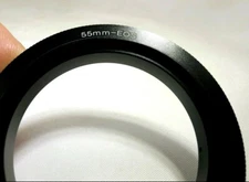 55mm Macro Close-Up Reverse Lens Adapter Ring For Canon EOS EF mount Cameras T7i